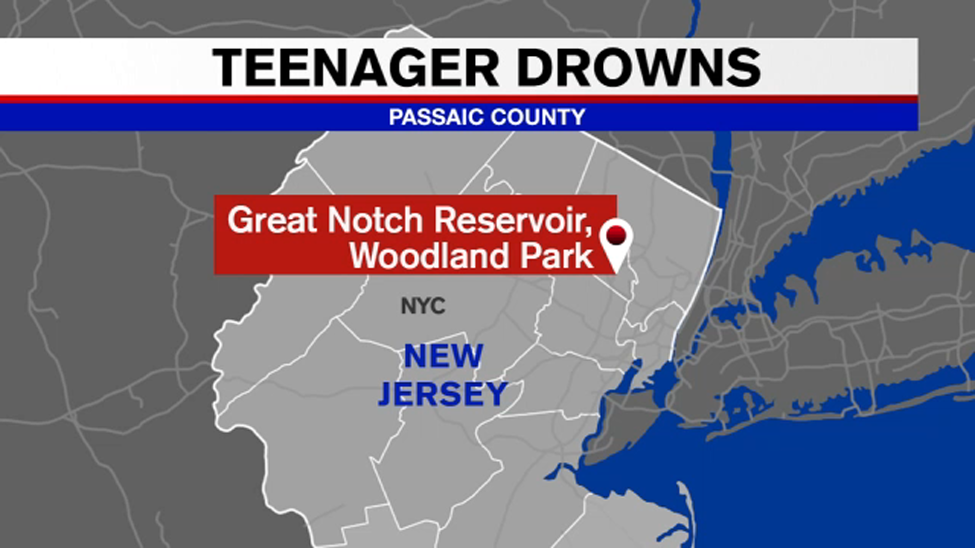 Body of teen who disappeared while swimming in NJ reservoir found
