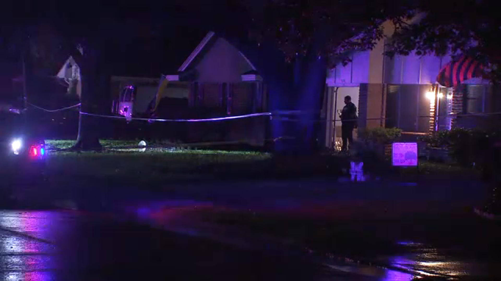 Officer shoots suspect after he opened fire inside garage, HPD says