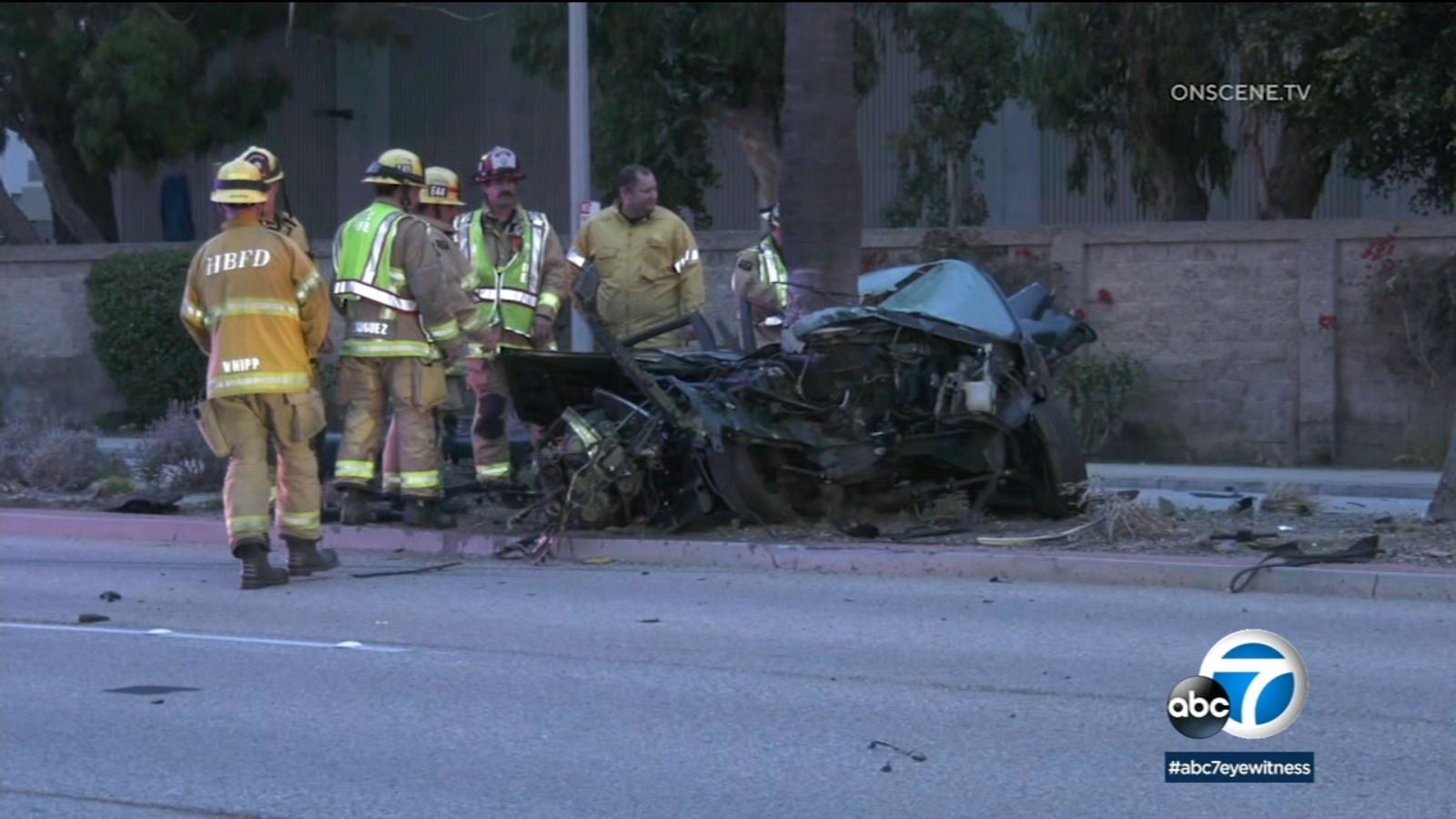 Huntington Beach crash involving vehicle pursued by police leaves 1 ...