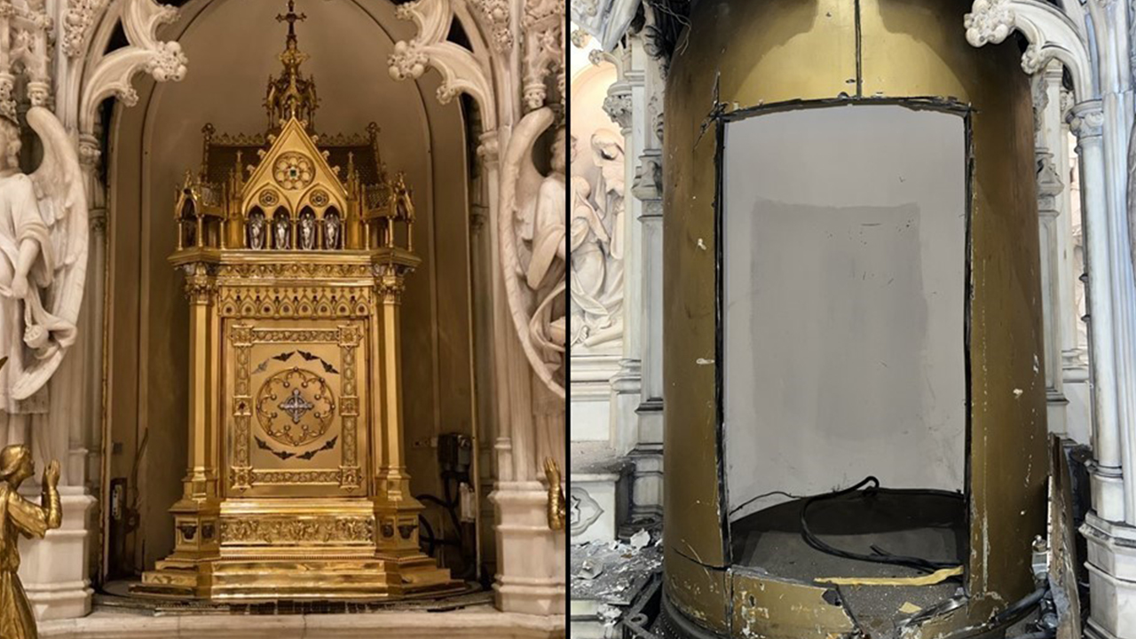 $2 million historic tabernacle stolen from NYC Catholic church