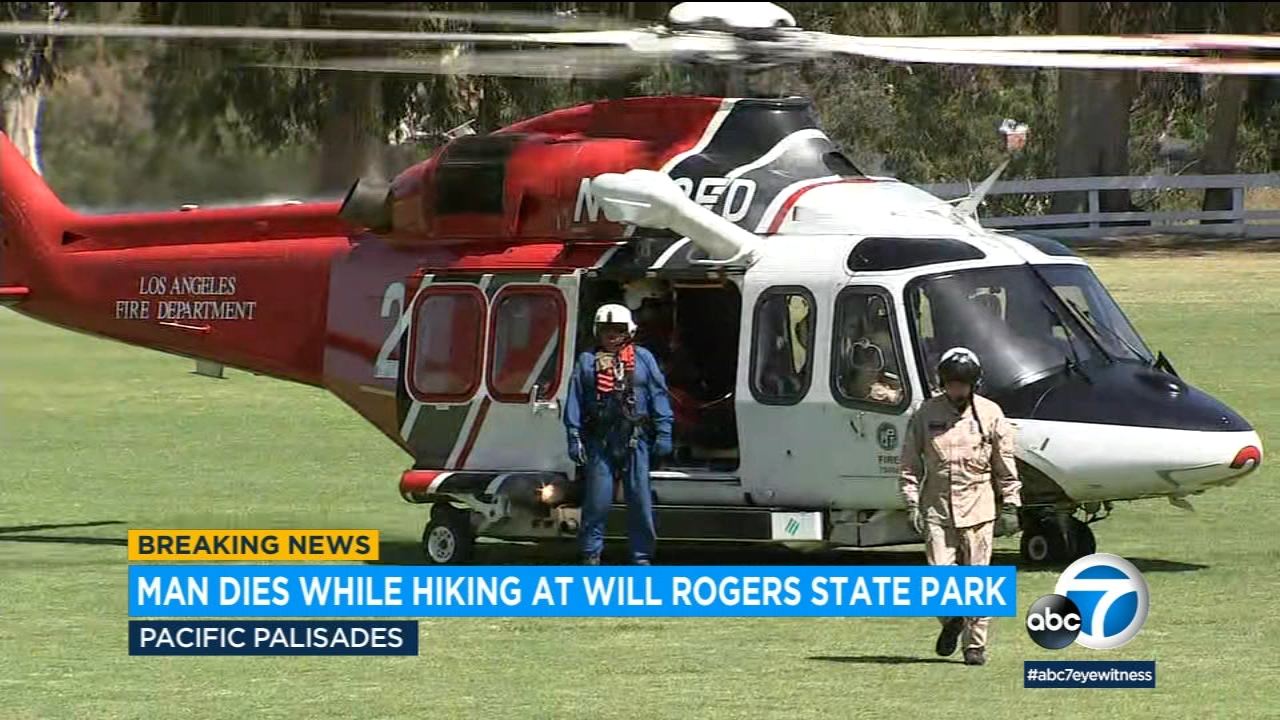 Man dies while hiking at Will Rogers State Park in Pacific Palisades