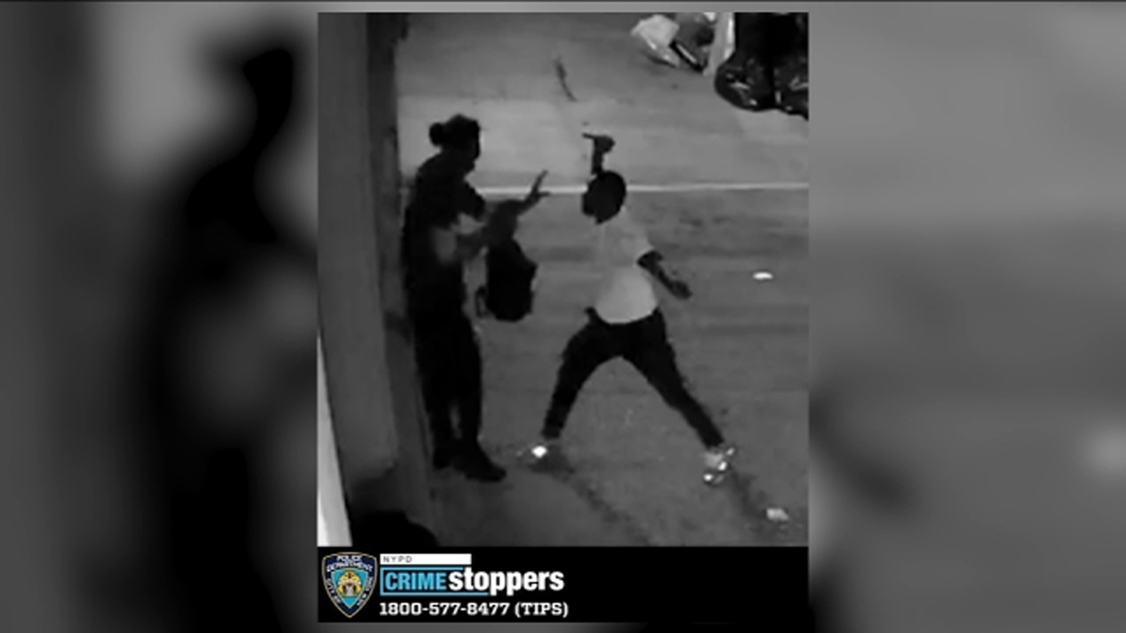Stabbing in front of Bronx firehouse caught on camera; victim in