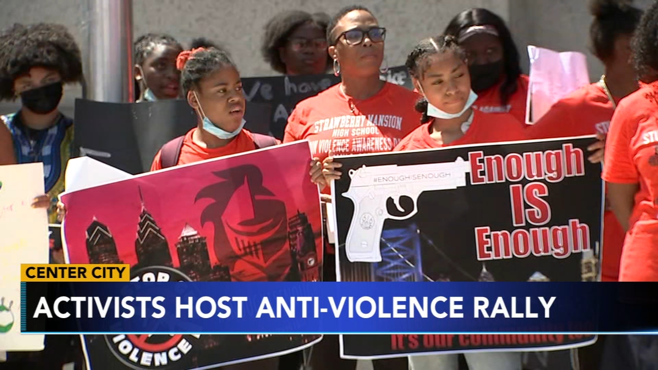 Philly students hold 'Enough is Enough' anti-violence rally