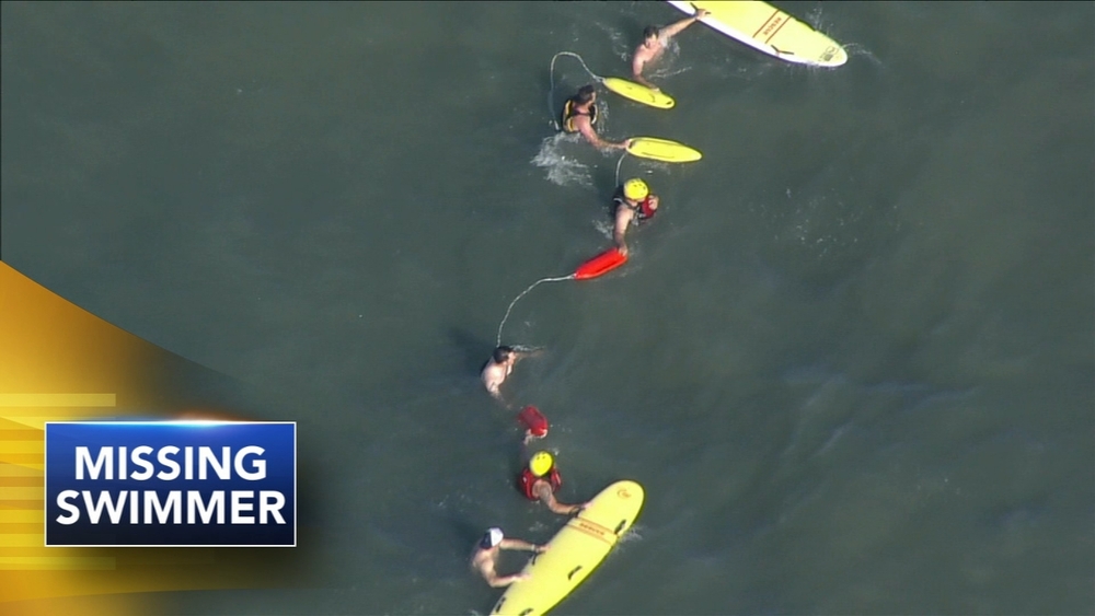 Crews search for missing swimmer off Wildwood coast