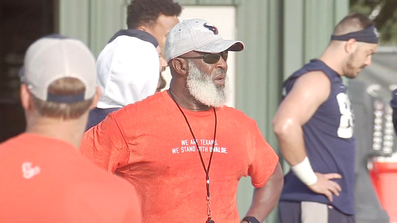 Houston Texans wear practice shirts in support of Uvalde victims