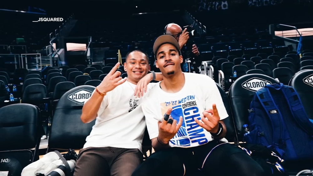 A look at Warriors' Jordan Poole, Bay Area photographer's bond
