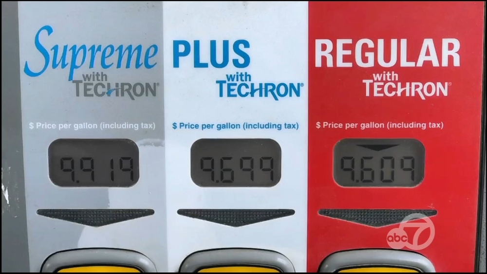 NorCal gas station charging nearly $10 a gallon