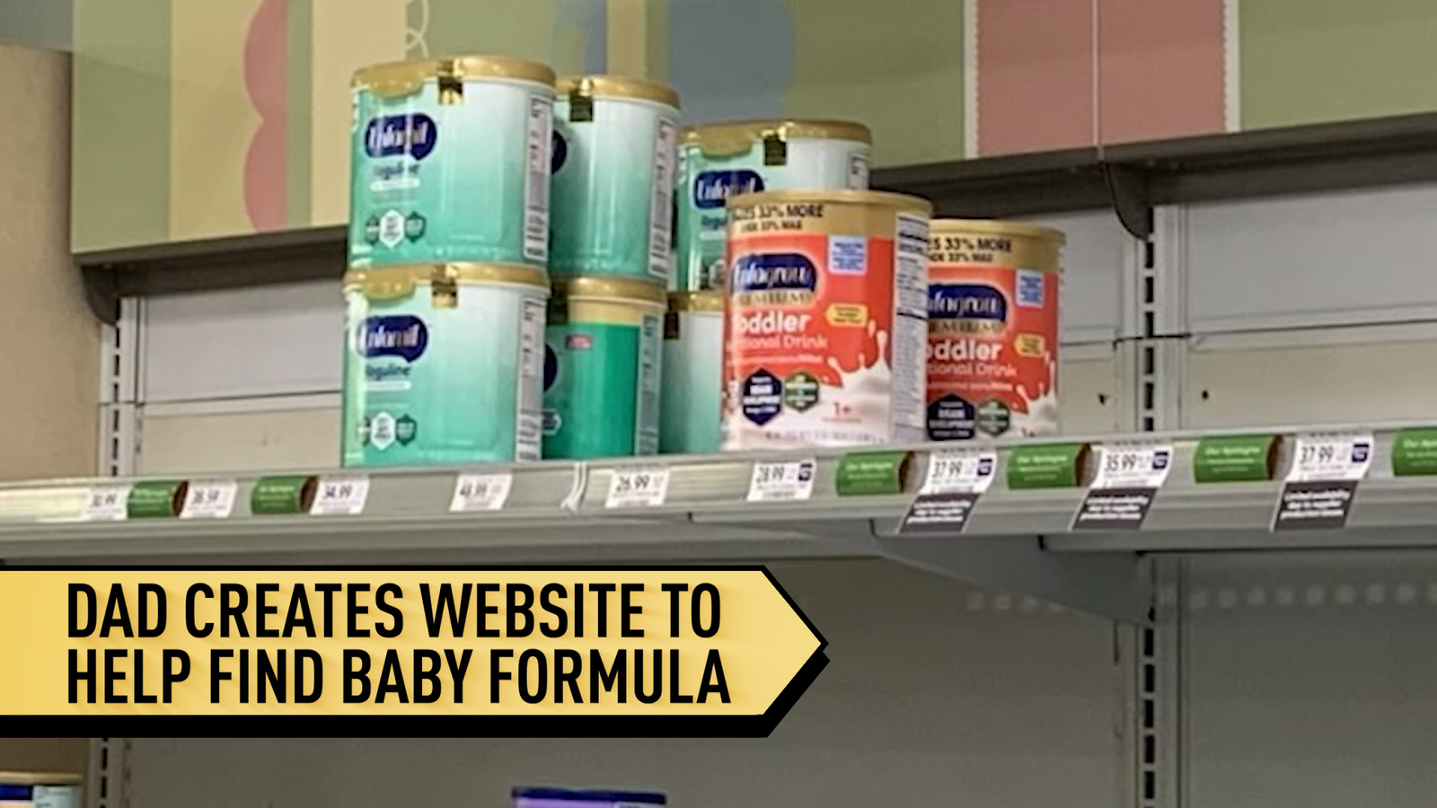 Why is baby formula in short supply? Dad creates website to help find