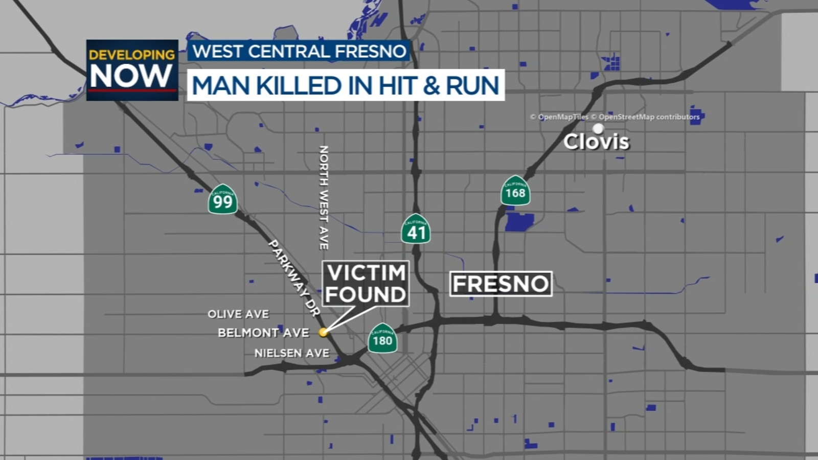 Police investigating deadly hit-and-run crash in west central Fresno ...