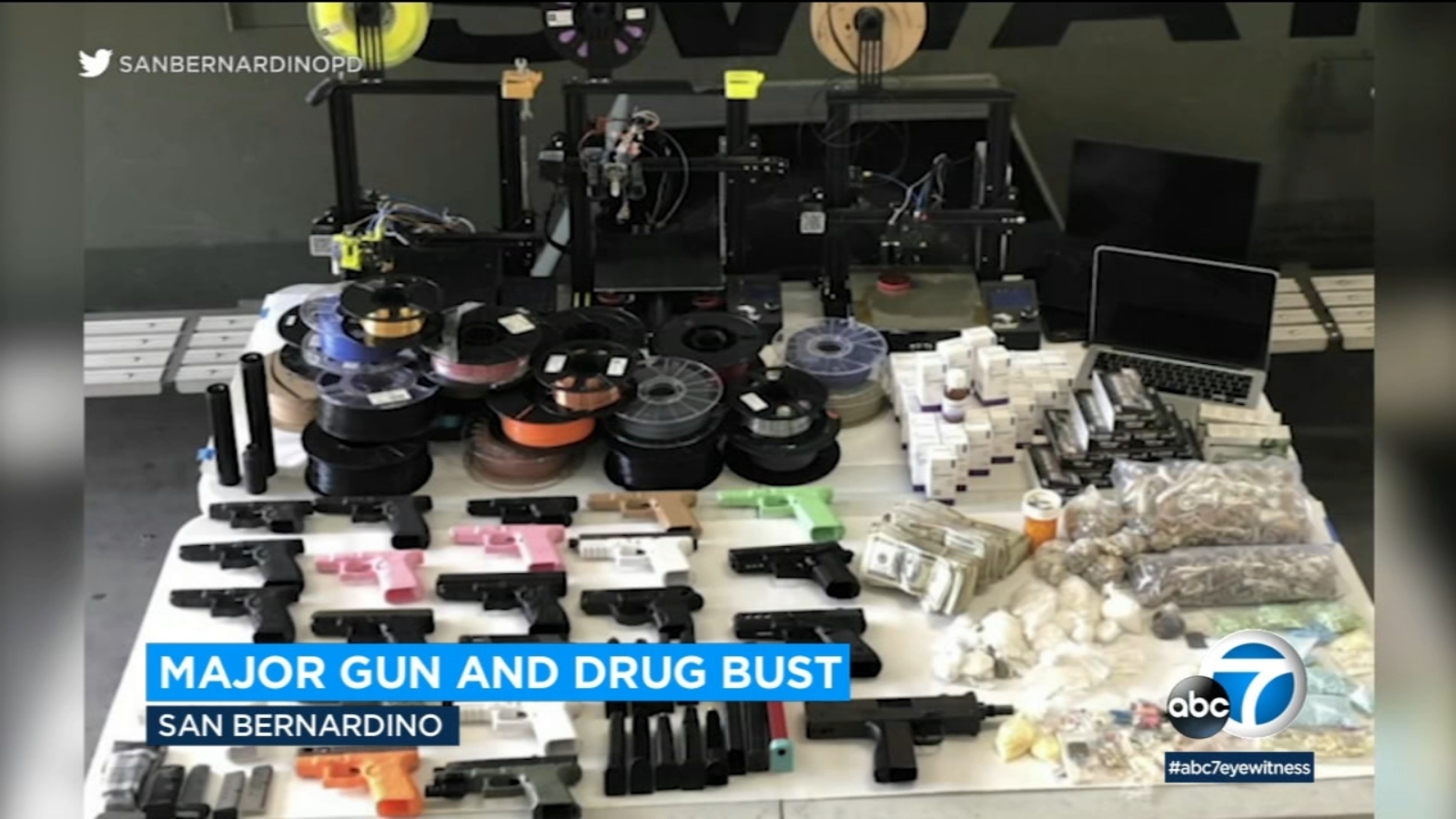 Traffic stop in San Bernardino leads to major drugs and weapons bust ...