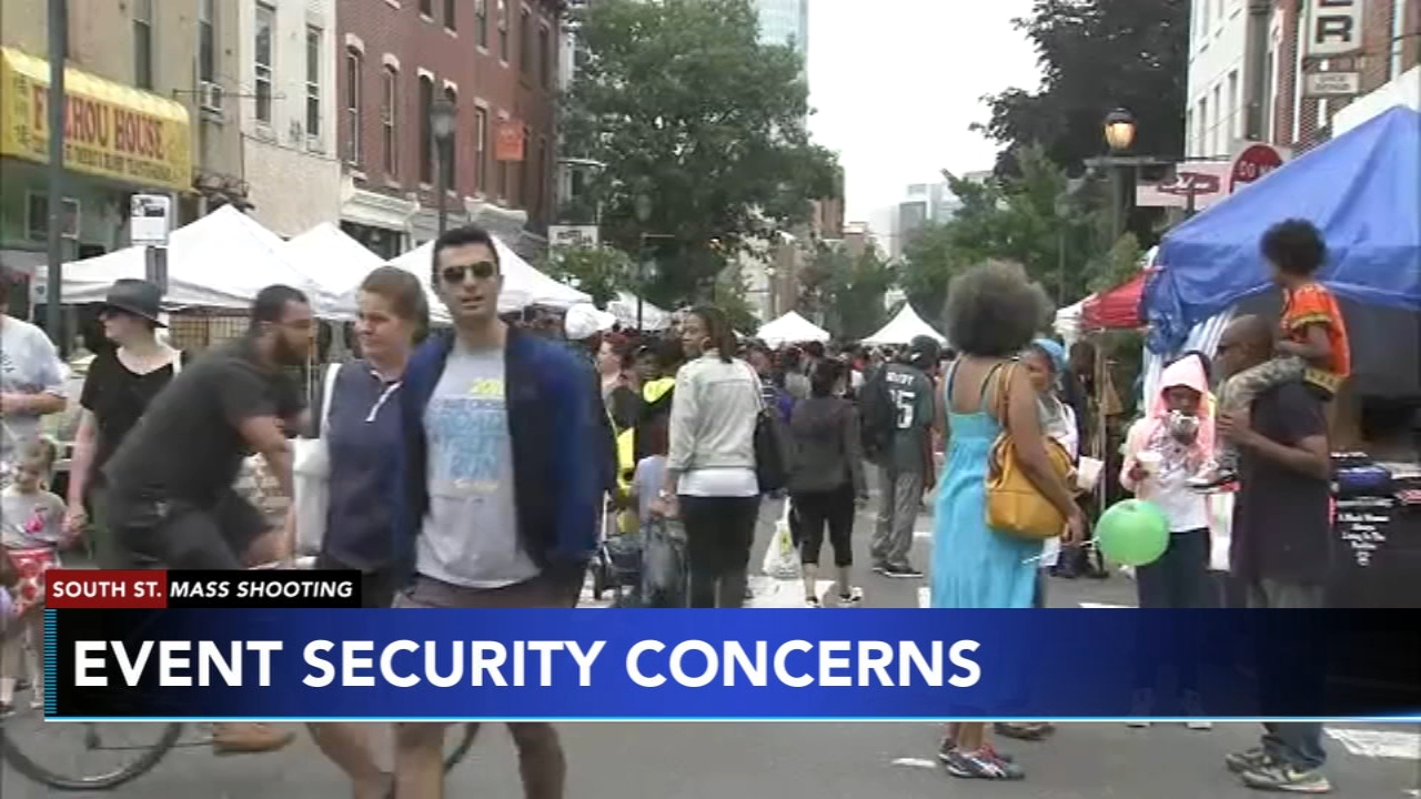 Festivals beef up security following South Street mass shooting