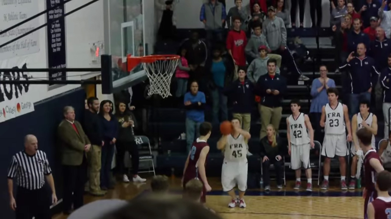 Students Rush Court After Basketball Player With Down Syndrome Sinks 3 Point Shot Abc7 Chicago