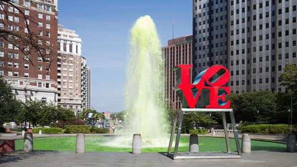 VIDEO: LOVE Park, iconic statue ready for renovation