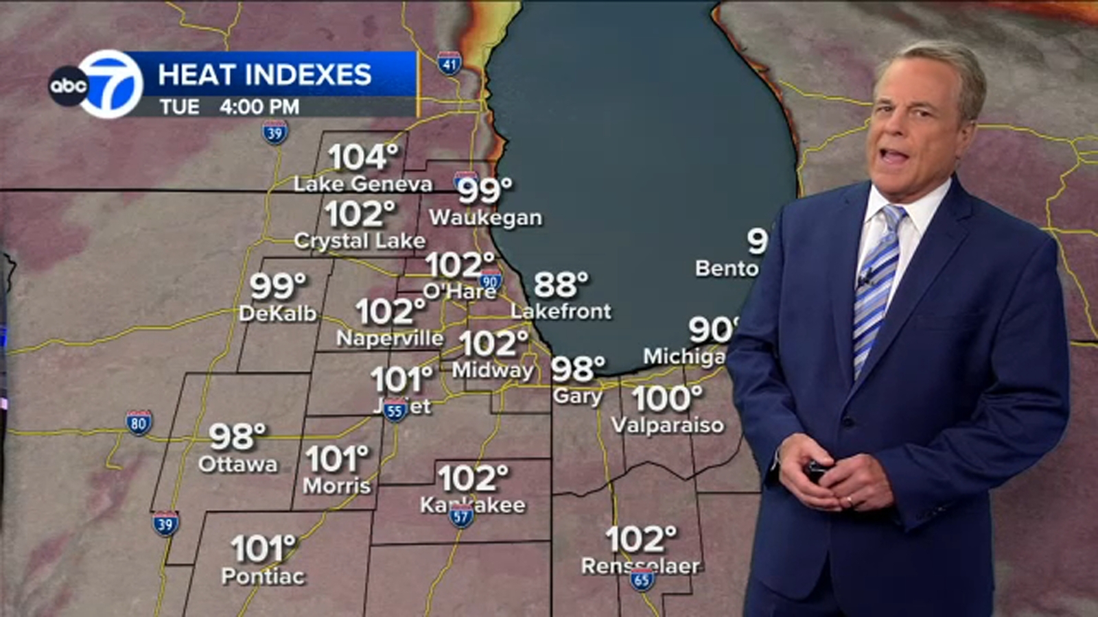 Severe weather, dangerous heat expected in Chicago area, NW IN, National Weather Service predicts