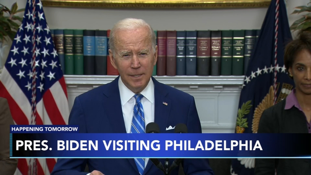 President Biden to visit Philly on Tuesday