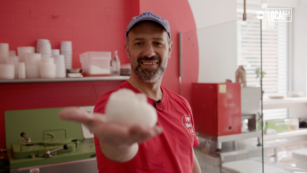 This cheese shop hand-makes mozzarella daily