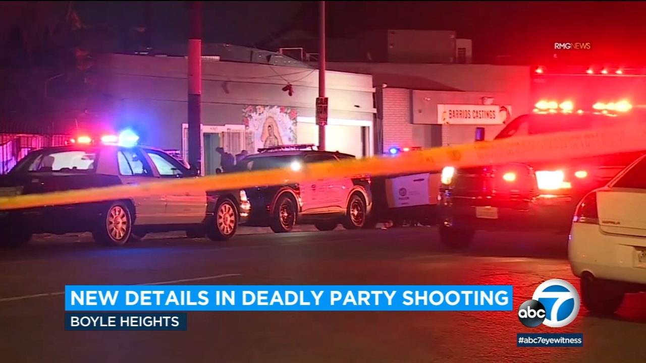 Details emerge about shooting that killed 3 at Boyle Heights party