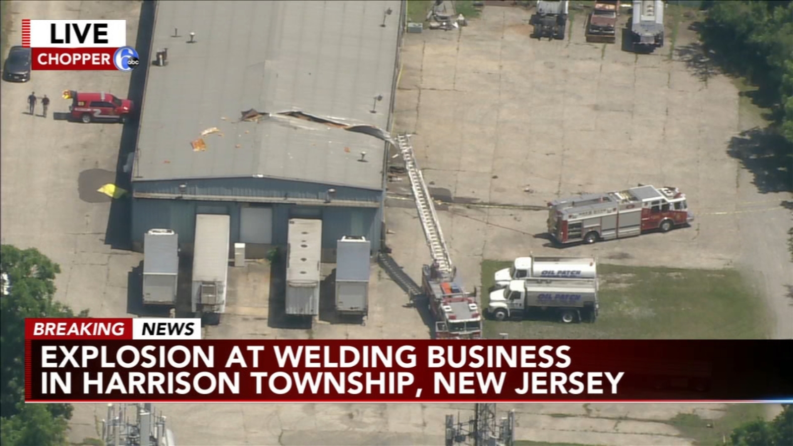 Crews respond to explosion at NJ welding business 6abc Philadelphia
