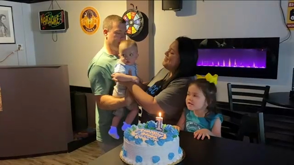 Blood drive held in celebration of boy's 1st birthday on Staten Island