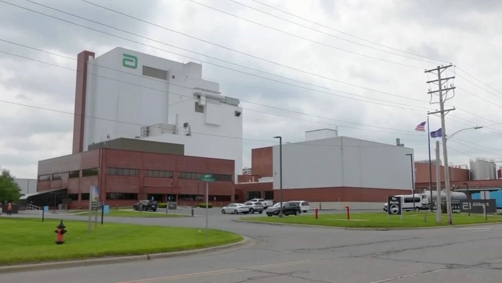 Baby formula plant forced to halt production due to severe weather