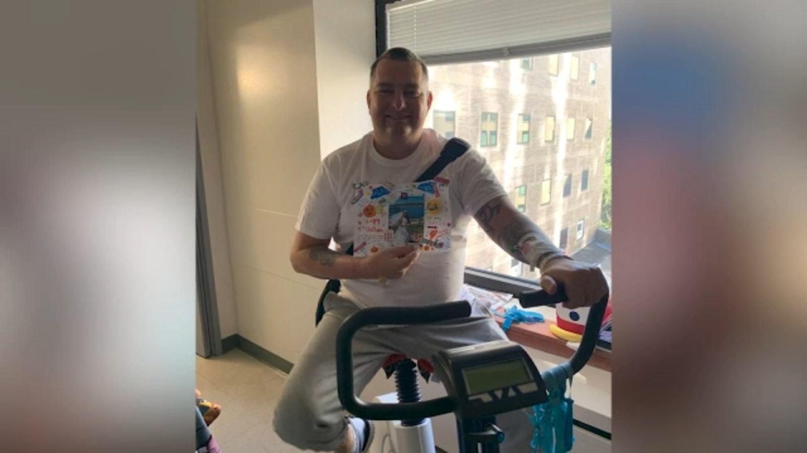 Long Island dad, NY firefighter receives lifesaving heart transplant