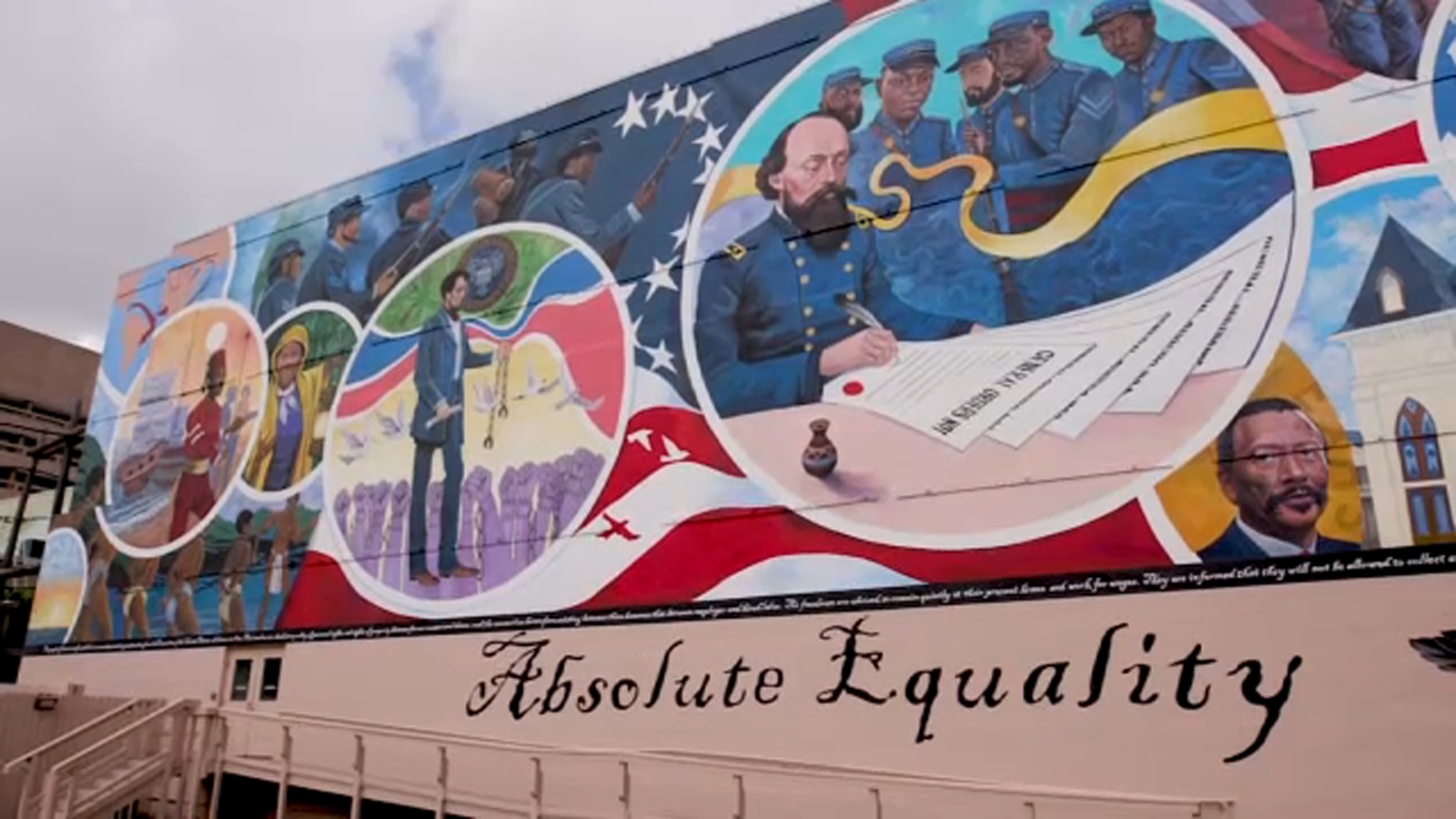 Galveston, Texas 'Freedom Walk' explores events of when