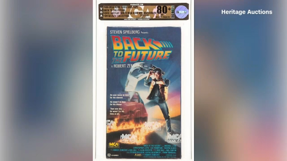 VHS copy of 'Back to the Future' sells for $75,000