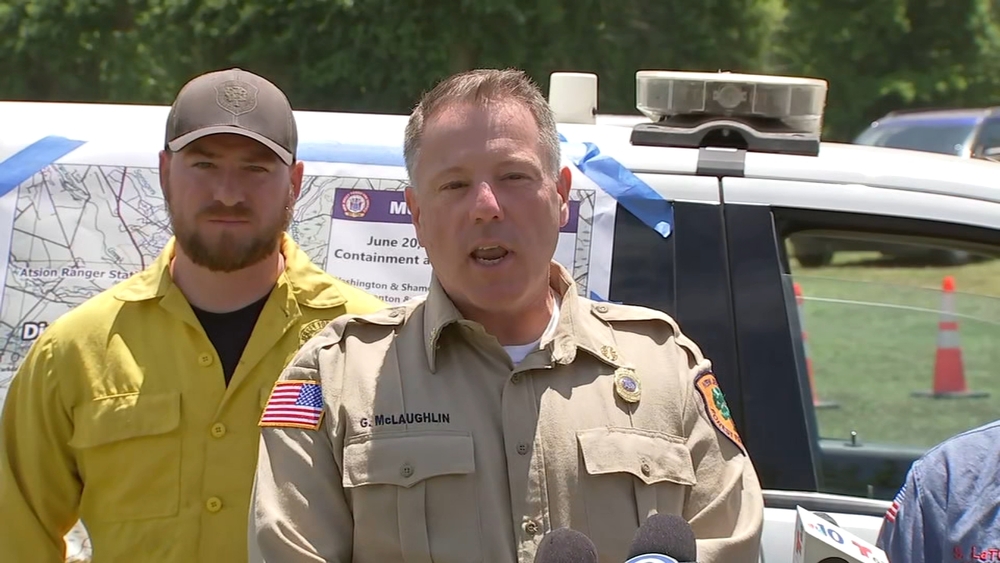 NJ officials provide updates on Wharton State Forest fire