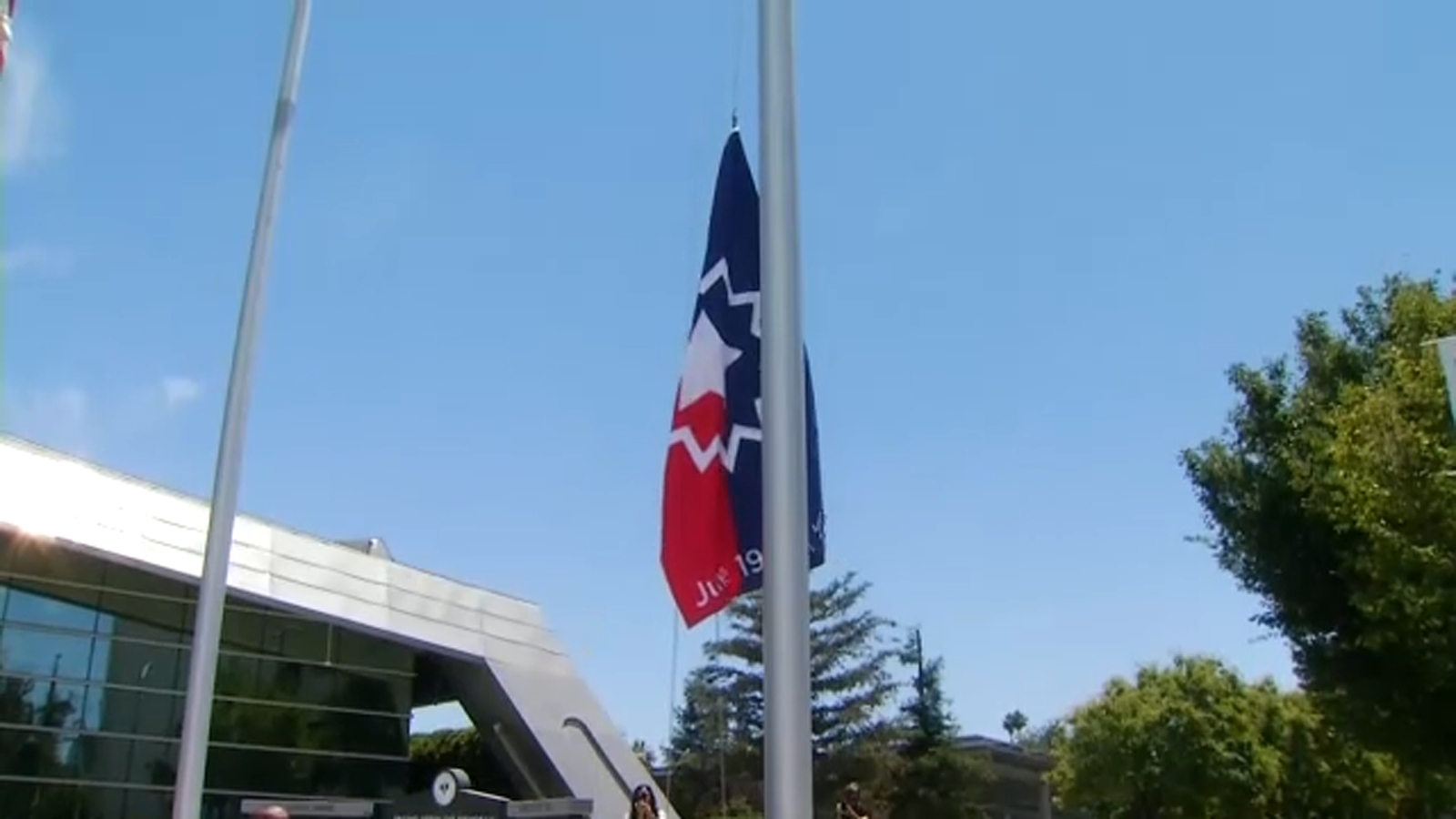 Fresno's first ever flagraising ceremony held at City Hall