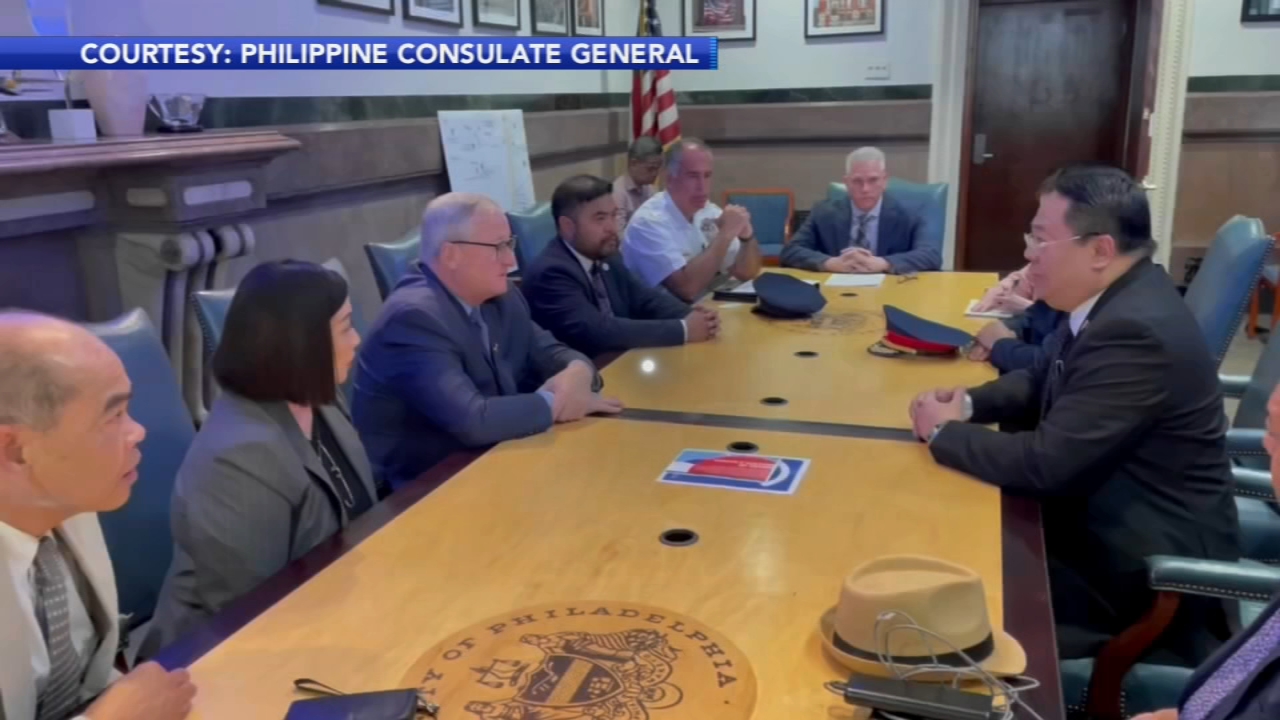 Philippine officials meet with Mayor Kenney to discuss lawyer's murder