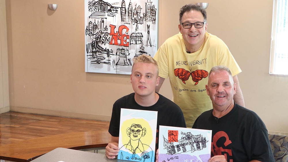Artist with autism wins award, scores first solo exhibit