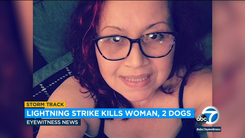 Woman killed by lightning strike in Pico Rivera identified