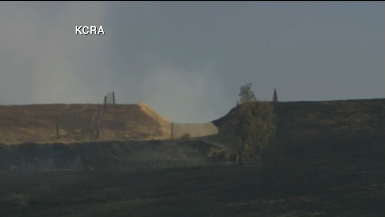 Solano Co. fire burns 110 acres, 90% contained, CAL FIRE says