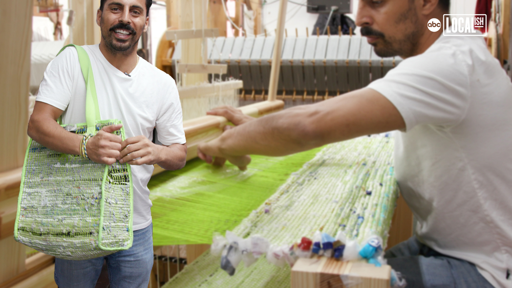 These $133 tote bags are made entirely from trash