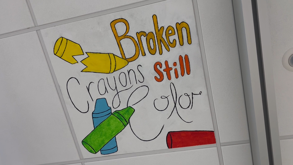 Look Up! Project inspires trauma injury patients through art