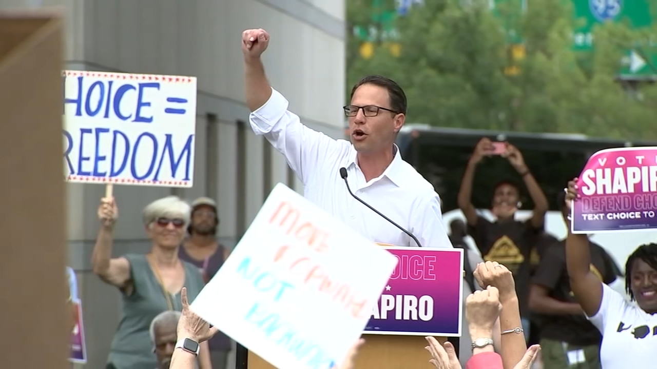 Pa. Attorney General holds Philly rally to 'protect abortion rights'