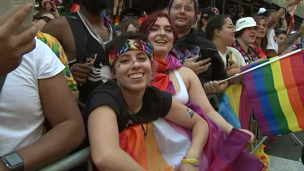2022 NYC Pride March held with new urgency after Roe V Wade overturned by SCOTUS