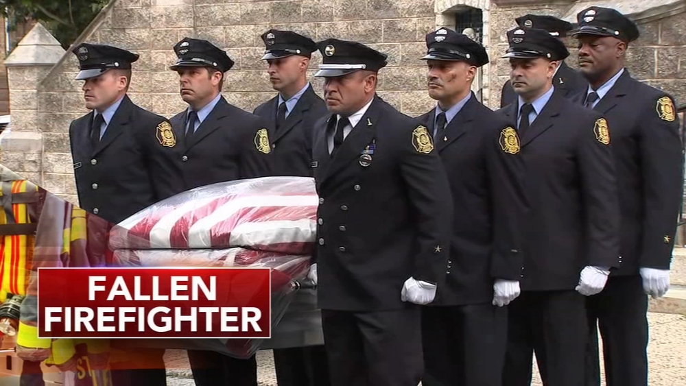 Final farewell for fallen Philadelphia firefighter
