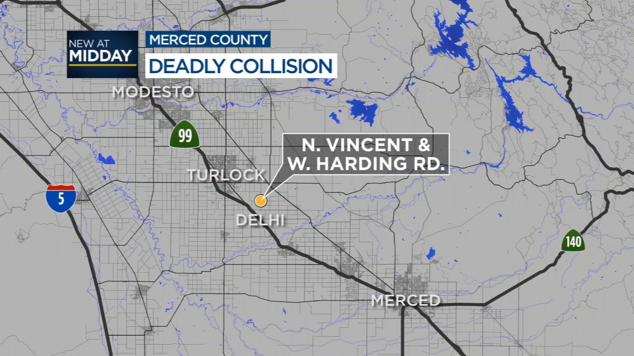 1 killed, multiple hospitalized after fiery crash in Merced Co.: CHP