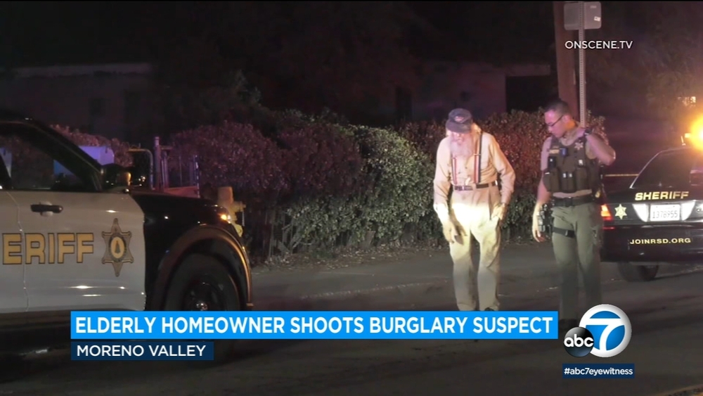 93-year-old Moreno Valley homeowner shoots, injures intruder