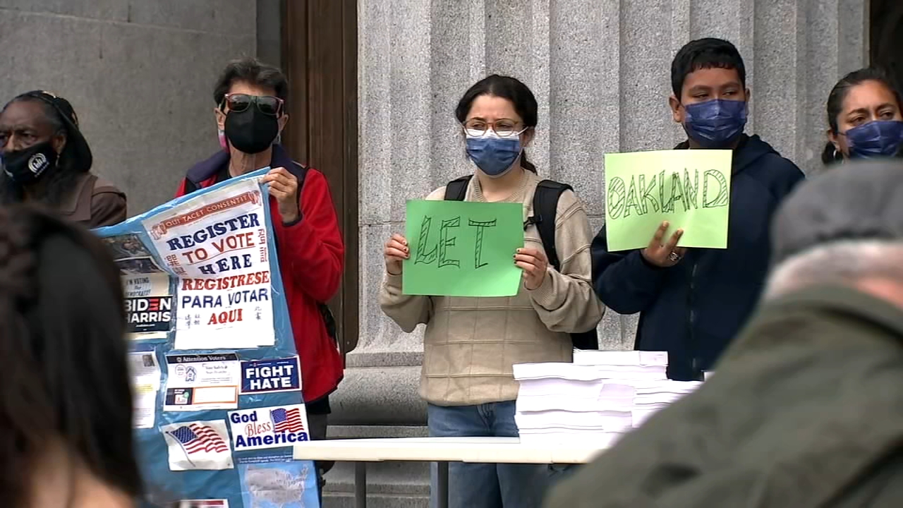Oakland city council member leads rally ahead of Howard Terminal vote