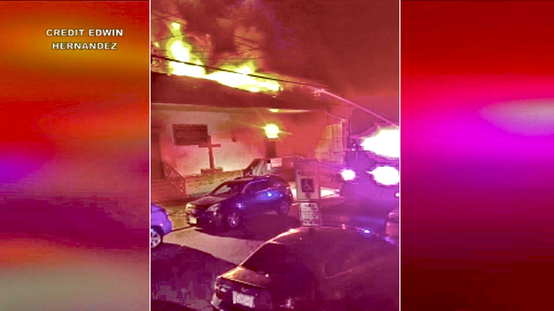 Church goes up in flames in Paterson, NJ