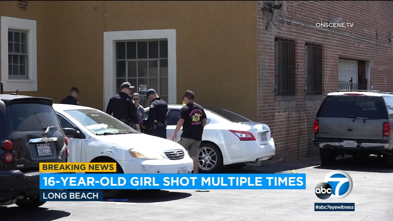 16-year-old girl shot multiple times in Long Beach