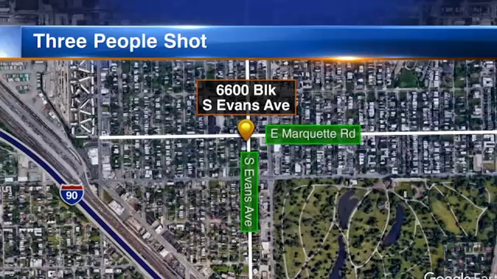 Chicago shooting leaves 3 shot, 1 dead at Evans Avenue house party in
