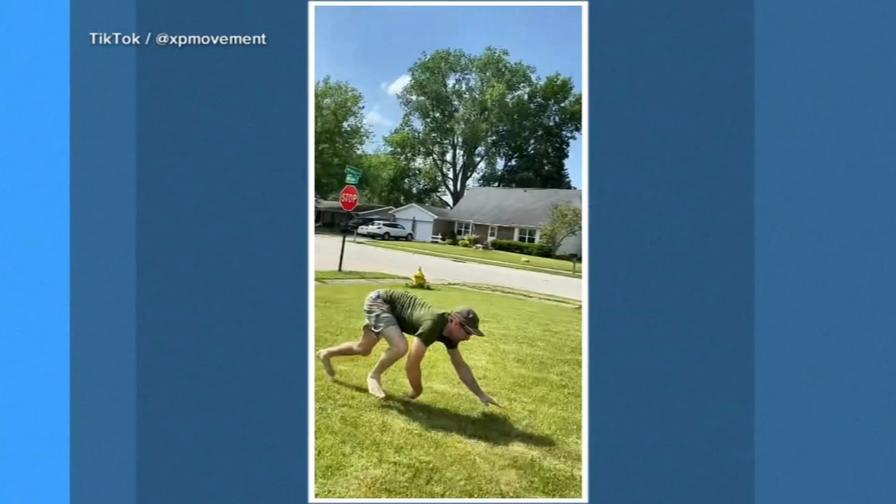 IN man claims running on all fours like a dog made him 'crazy ripped'