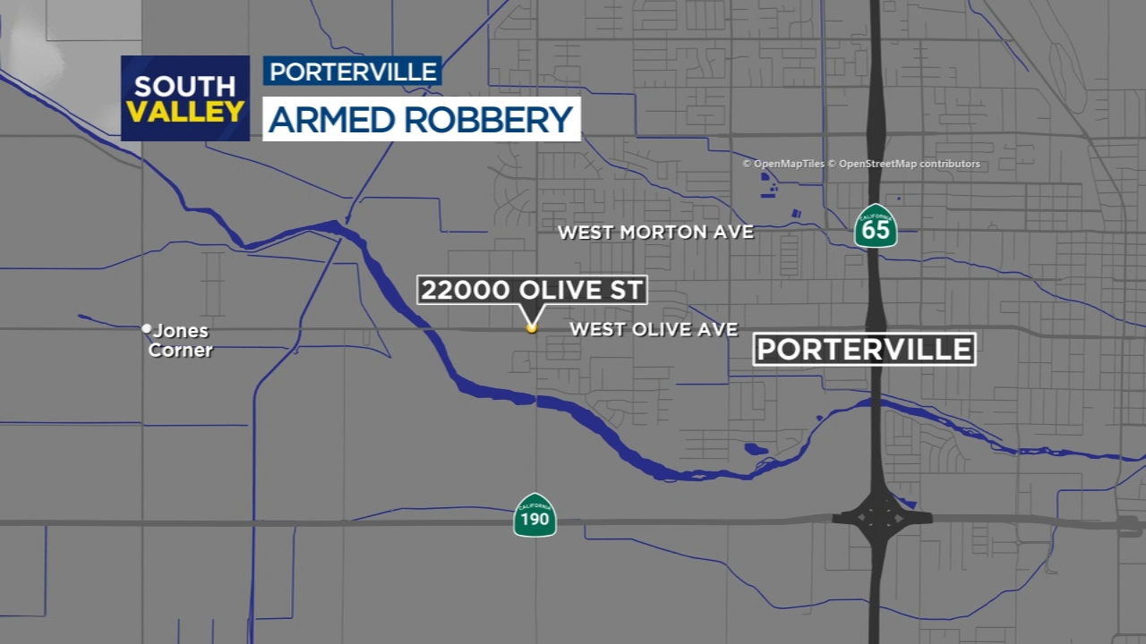 Police investigating armed robbery at Porterville gas station store