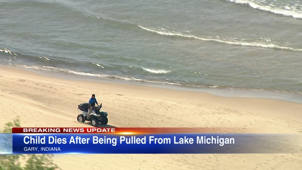 Girl, 9, dies after being pulled from Lake Michigan near Gary beach