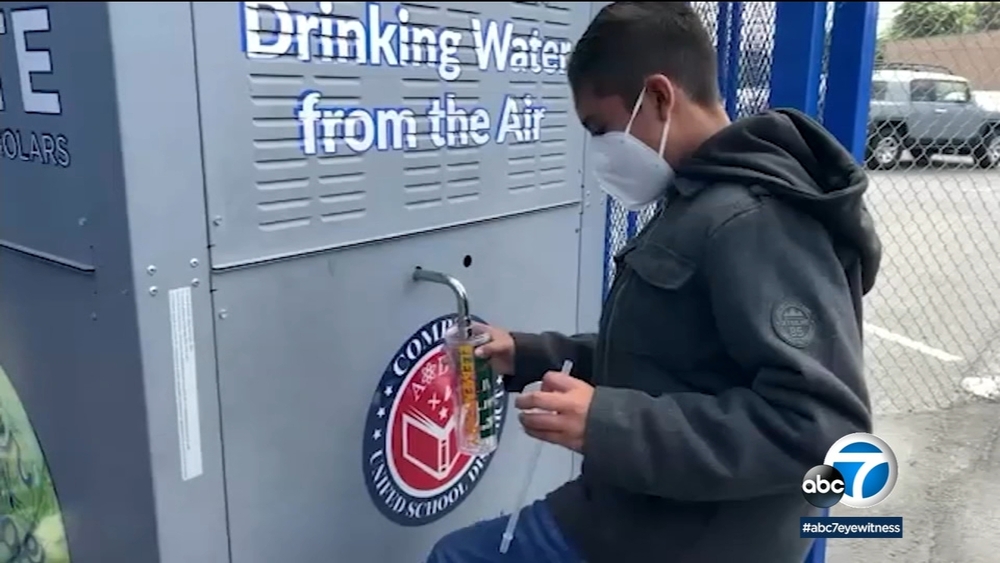 Ongoing drought, prompts innovative ways to consume fresh water