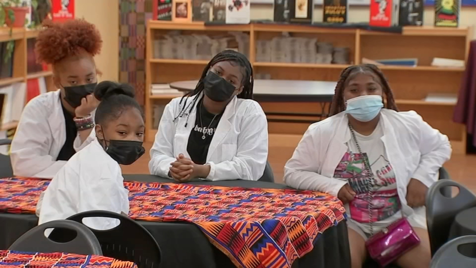 Imhotep Charter High School students get handson experience about