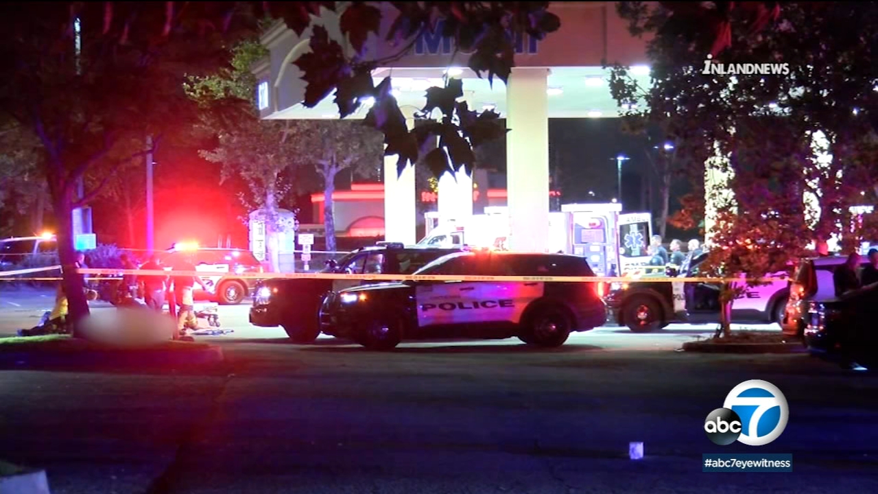 Ontario police fatally shoot allegedly armed man at gas station